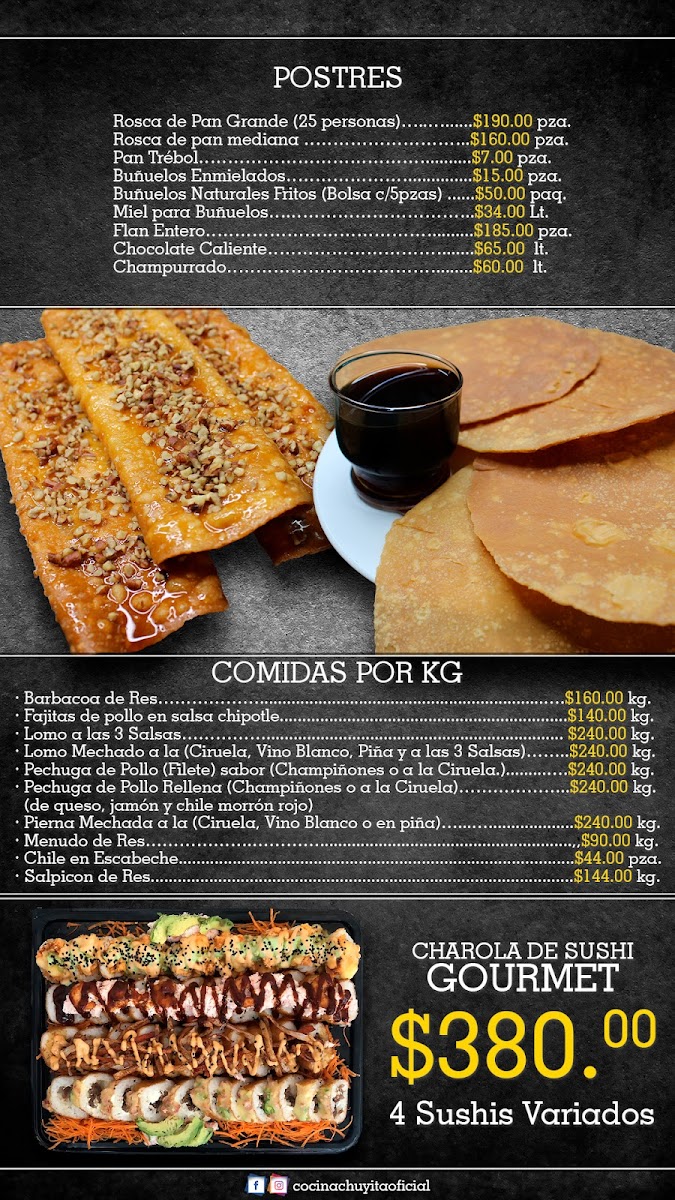 Cocina Chuyita Menu - Image 5